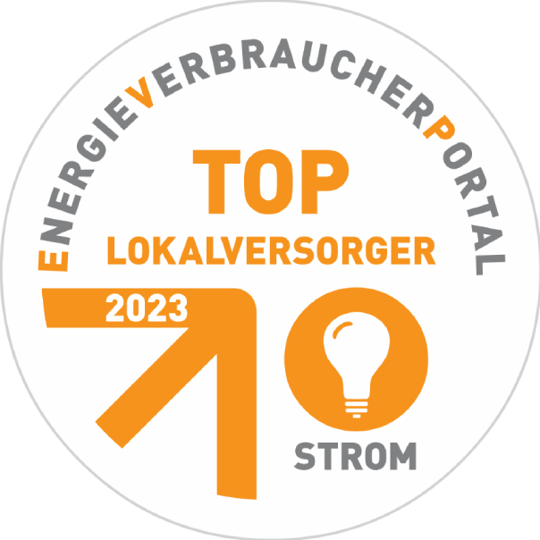 Top-Lokalversorger Strom - schon 14 Jahre in Folge!